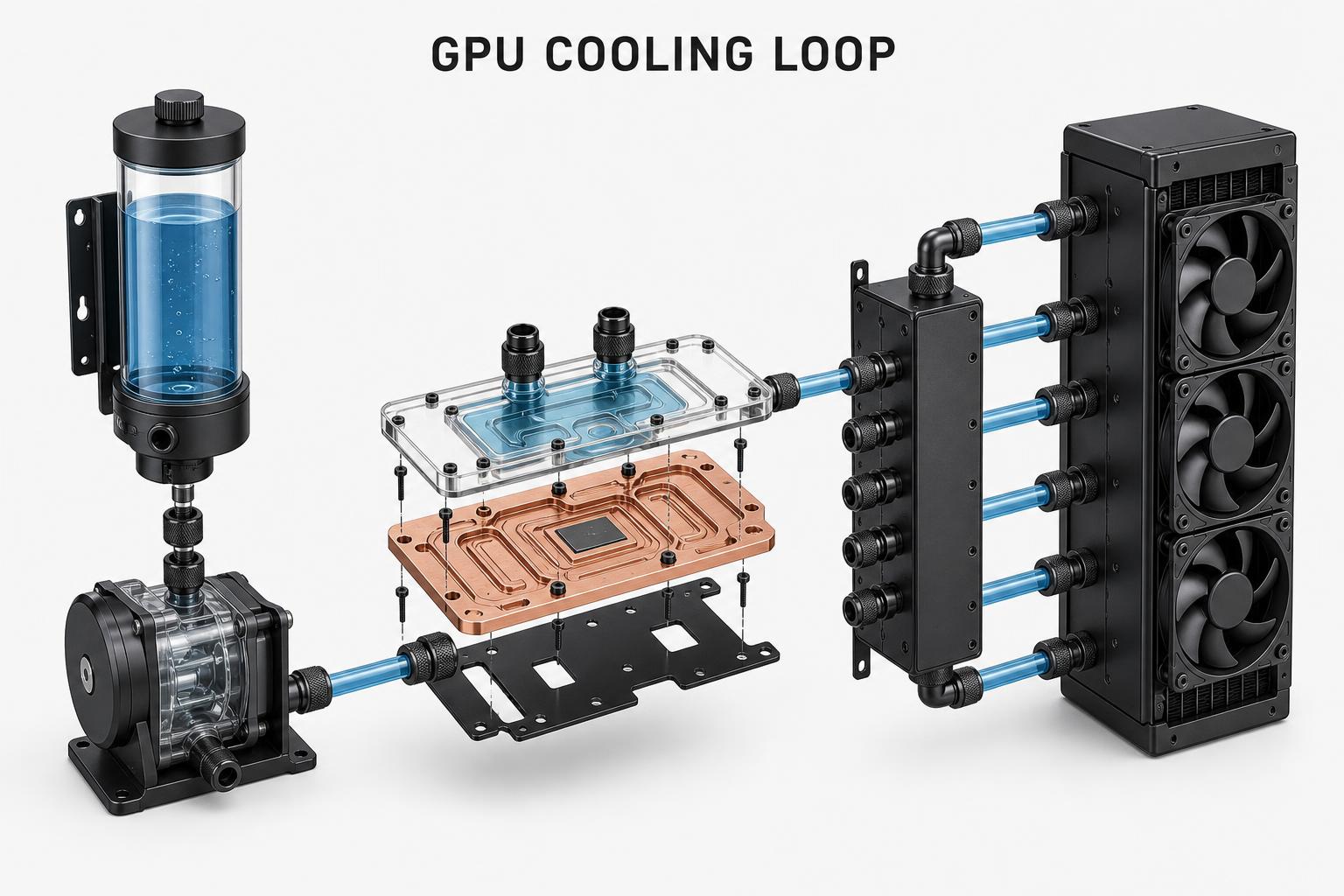 GPU cooling loop prompt output