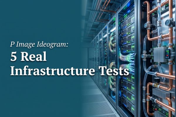 P Image Ideogram: 5 Real Infrastructure Tests