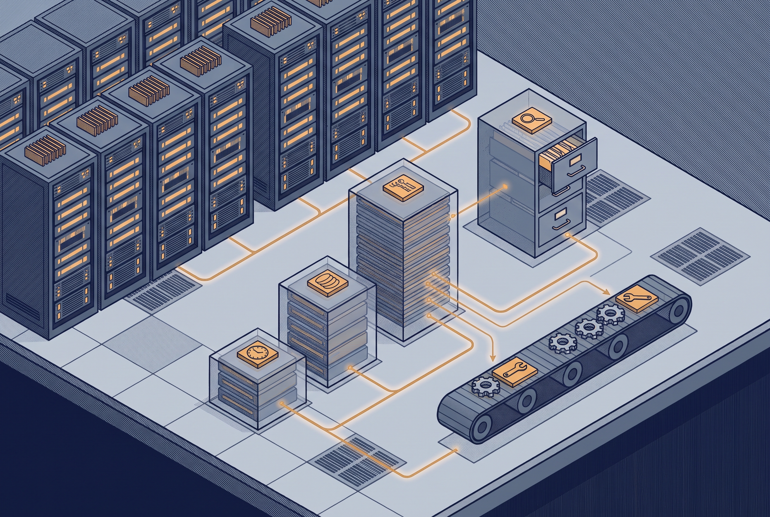 Infrastructure for long-context AI agents with GPU memory, retrieval, and tool execution