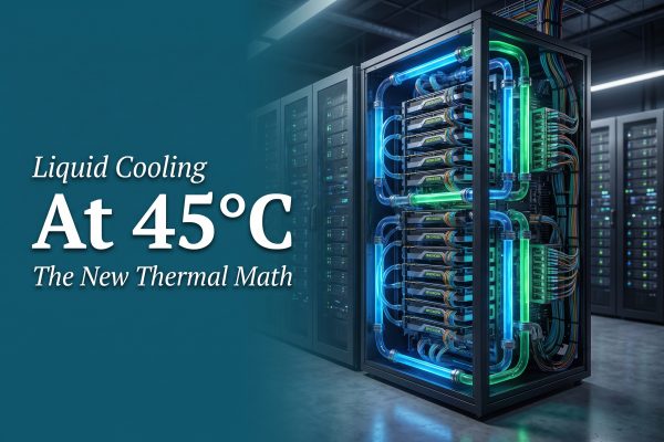 Liquid Cooling at 45°C: The New Thermal Math of AI Factories